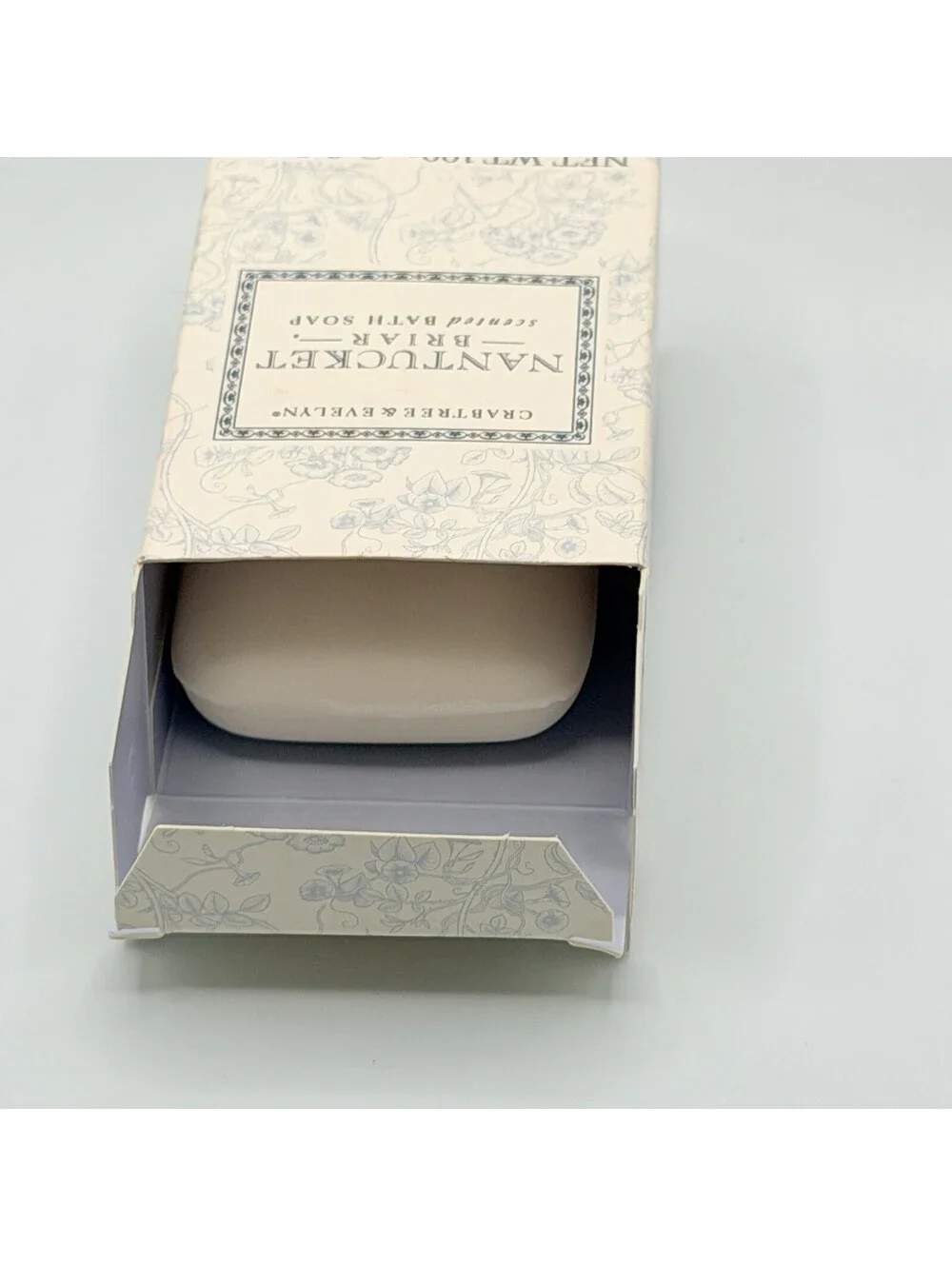 Crabtree & Evelyn NANTUCKET BRIAR Scented Bath Soap 3.5 Oz/100g